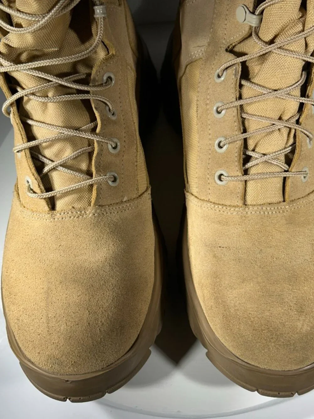 Reebok CM8800 Suede Military Tactical Combat Boots Mens Size 12 M Hard Toe - USA